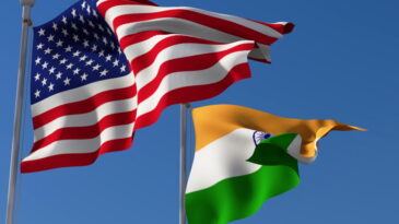 indo-us-flag-hoisting