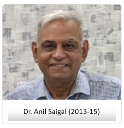 Dr. Anil Saigal (2013-15)