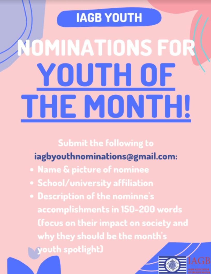 Youth of the Month Poster