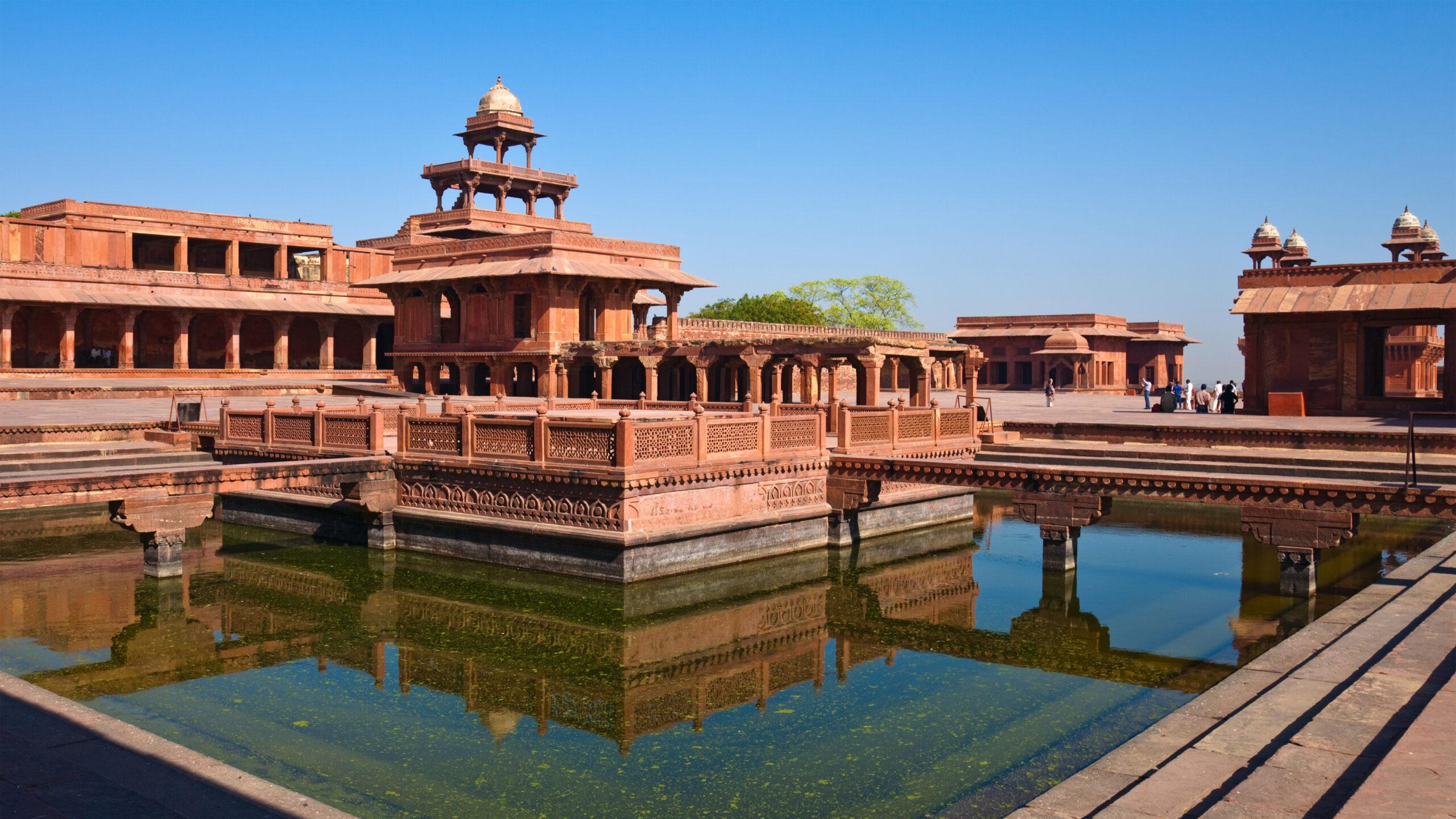 Early,Morning,View,Of,Unesco,World,Heritage,Site,Fatehpur,Sikri,