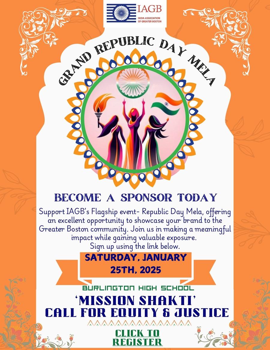 Sponsors Sign up-IAGB Grand Republic Day Mela 2025