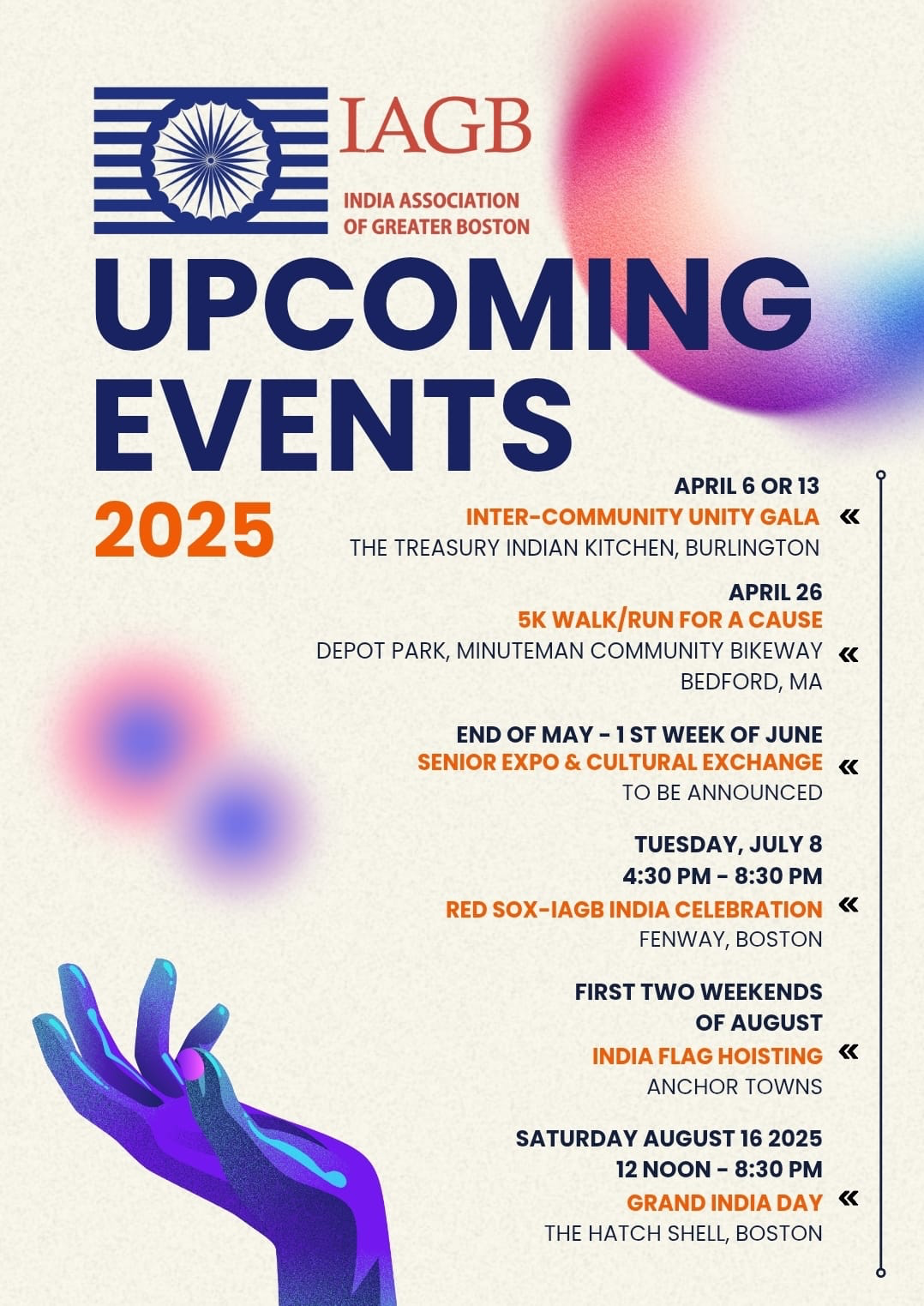 Upcoming Events 2025