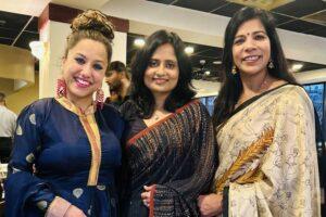 With NY CGI's wife Monalisa Pradhan (in the middle)