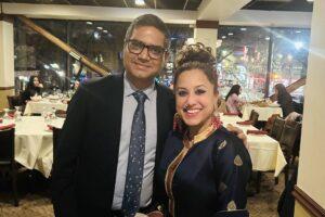 With NY Deputy CGI Vishal Jayeshbhai Harsh